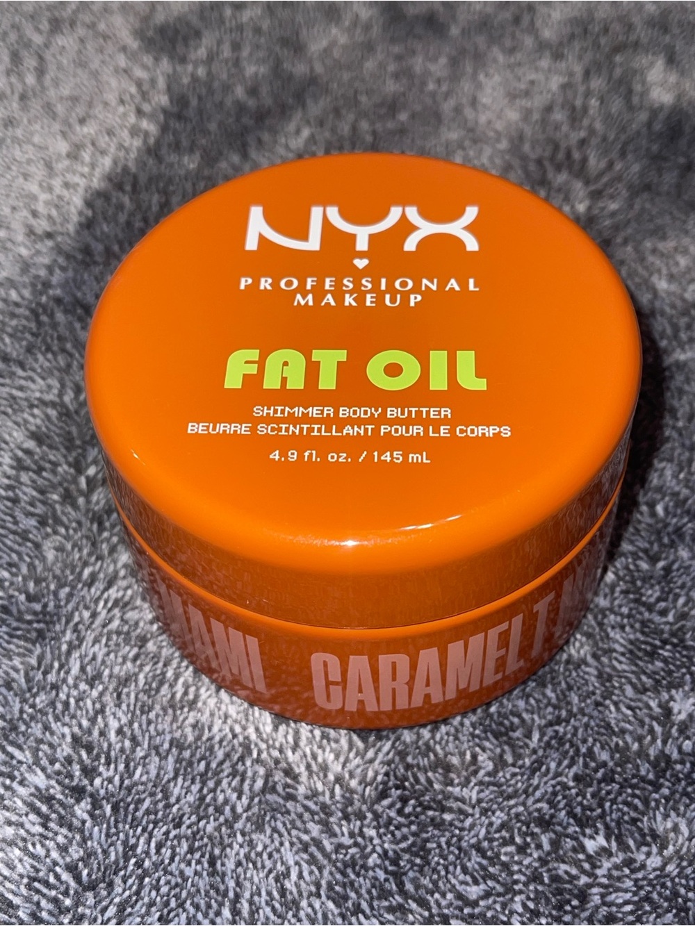 NYX Professional Makeup Fat Oil Shimmer Body Butter in Caramel Mami